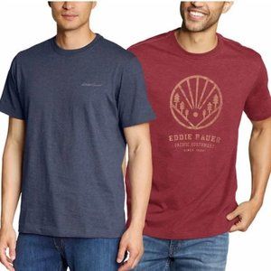 NWT  Eddie Bauer Men’s Tee, 2-pack